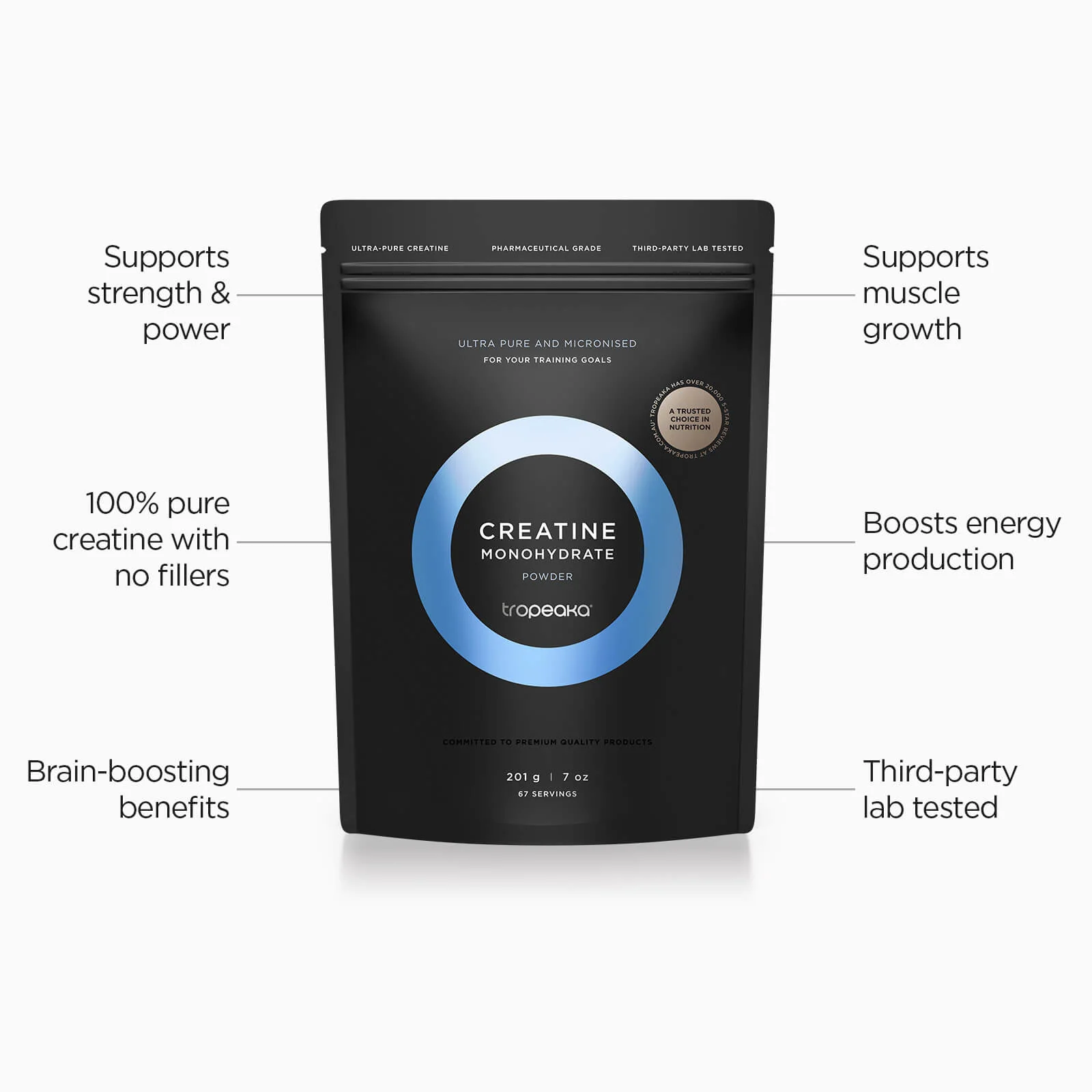 CREATINE MONOHYDRATE | 2 BAGS - Image 2